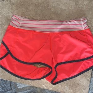 Hot Pink Lululemon Shorts